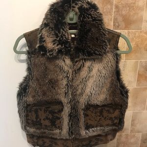 Italian Faux Fur Vest